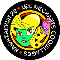 Badge Méchants Coquillages