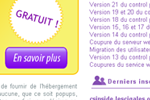 Aper&ccedil;u du site