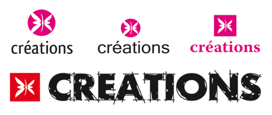 Piste de logo WK Créations